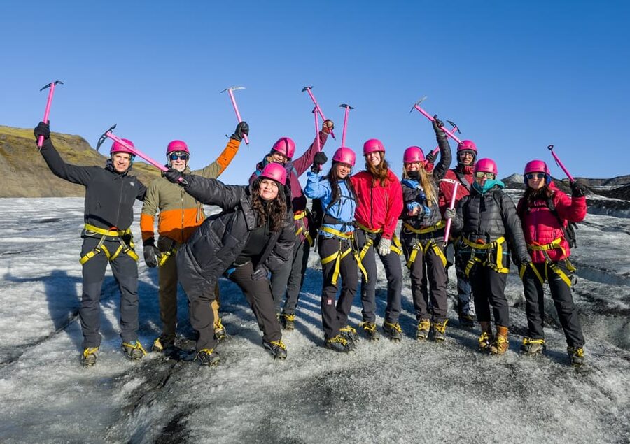 Sólheimajökull Glacier: Guided Hike with Equipment - Crampons, helmets, and the safety briefing