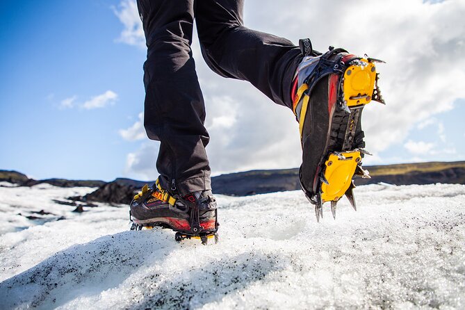 Sólheimajökull Glacier Hike – Adventure in a Small Group - Walking Through Blue Ice and Crevasses