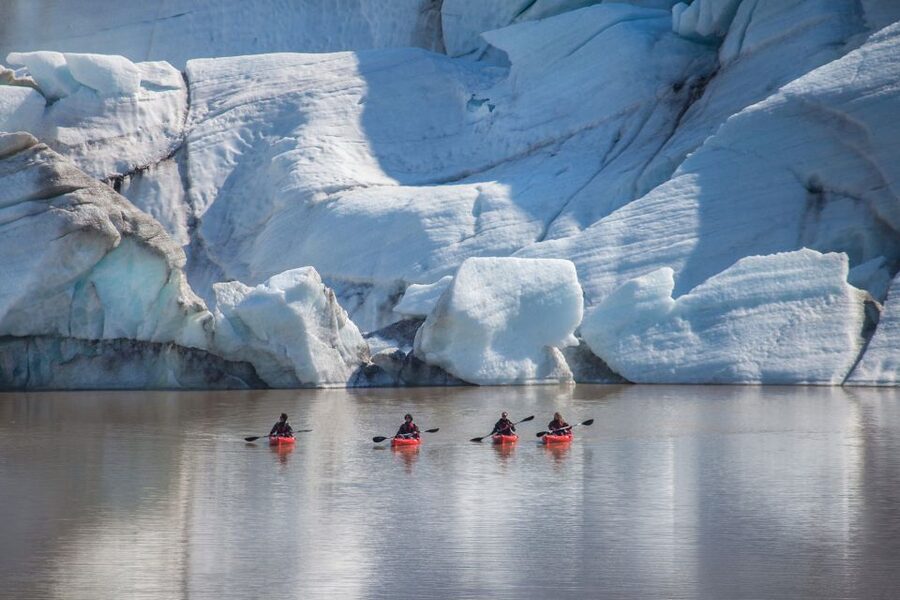 Sólheimajökull: Guided Kayaking Tour on the Glacier Lagoon - Meeting at Sólheimajökull Base Camp