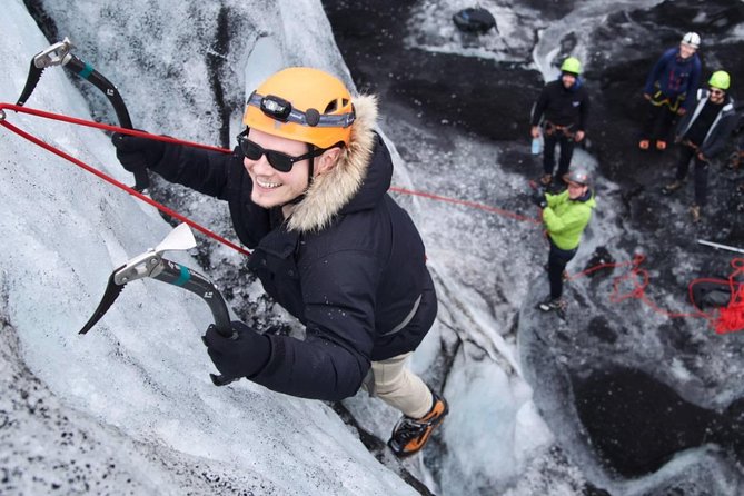 Sólheimajökull Ice Climbing and Glacier Walk - Ice climbing gives Sólheimajökull a different feel