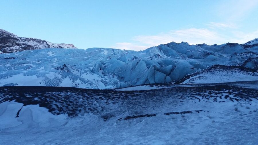 Sólheimajökull Ice Climbing Tour - The 15-minute walk to the glacier