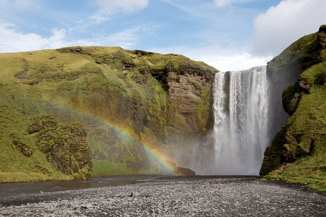 South Coast and Glacier Hike from Reykjavik - Skógafoss gives the day a powerful second act
