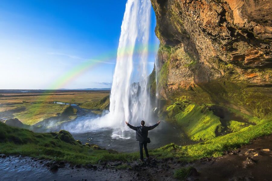 South Coast Classic: Full-Day Tour from Reykjavik - Seljalandsfoss and the path behind the water