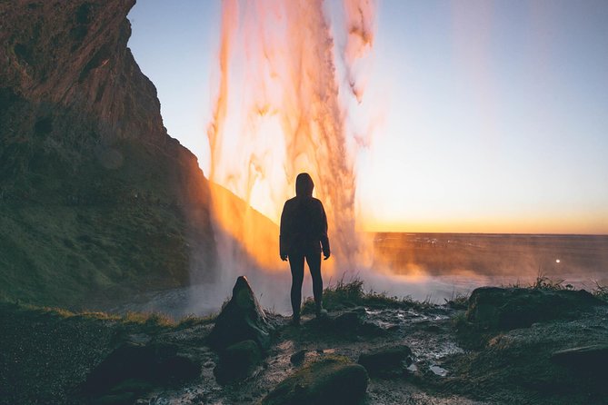 South Coast Day Tour Black Sand Beach & Waterfalls from Reykjavik - Seljalandsfoss, the waterfall you can enter
