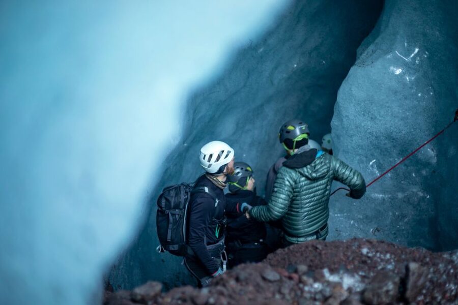 South Coast Iceland: 2-Day Blue Ice Cave & Jokulsarlon Tour - Walking the glacier for 1.5 hours