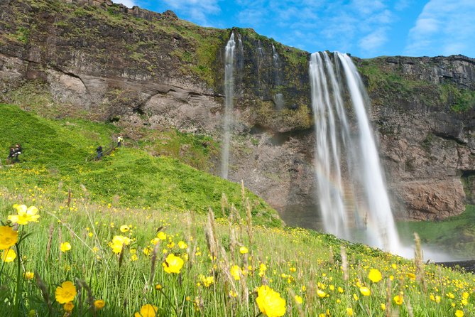 South Coast Sagas: Small Group Tour with Pick-up from Reykjavik - Skogafoss delivers the big waterfall moment
