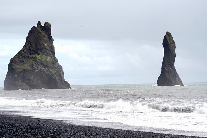 South Coast Tour Private Epic Adventure - Reynisfjara brings black sand and a serious warning