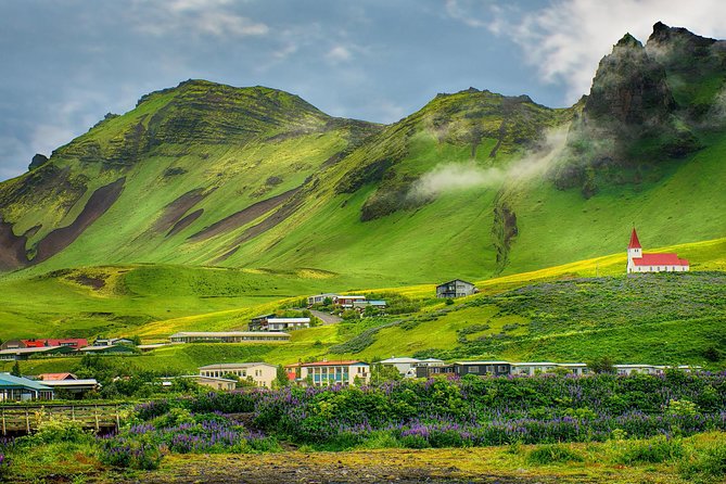 South Coast Waterfall, Black Beach, Glacier Adventure Small Group - Reynisfjara, black sand and powerful surf