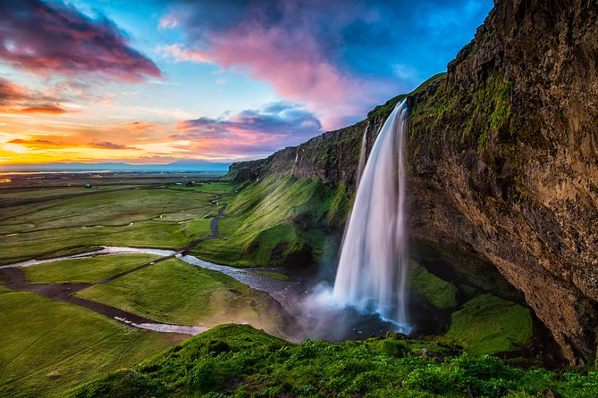 Spectacular South Coast Iceland Private Tour from Reykjavik - Skogafoss delivers the big waterfall moment