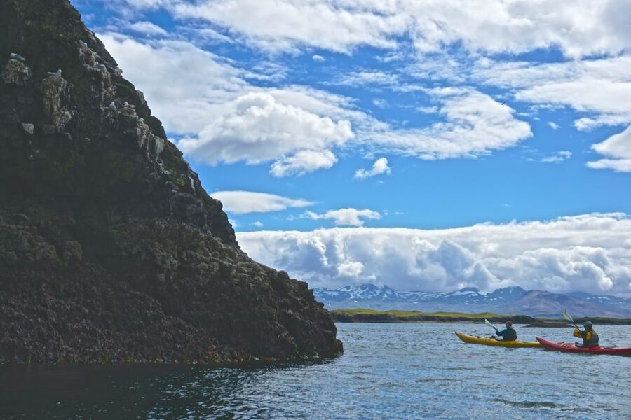 Stykkishólmur: 2-Hour Sea Kayak Tour - Landey and the eiderdown tradition