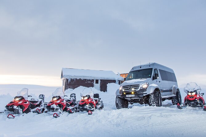 Super Jeep Golden Circle & Snowmobile on Glacier from Reykjavik - Gullfoss: a waterfall with force and scale
