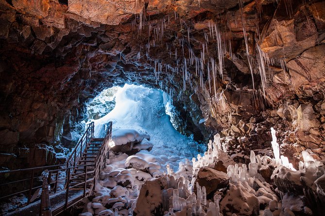 The Lava Tunnel Tour - Raufarhólshellir - The one-hour route through Raufarhólshellir
