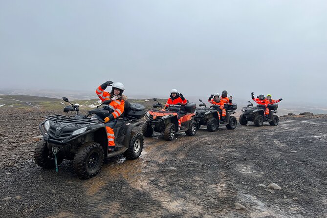 The View - ATV Reykjavik - Getting comfortable on the quad bikes
