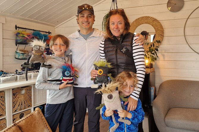The Wool Monster Workshop - make your own souvenir! - Practical details that shape the visit