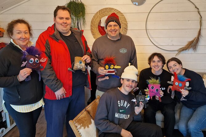 The Wool Monster Workshop - make your own souvenir! - Why making the souvenir matters