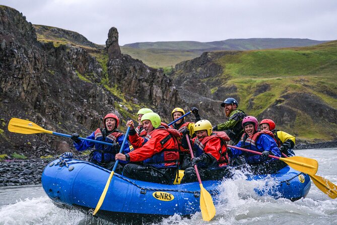 Top-Rated Family Rafting-Warm Drysuits, Volcanic Canyon, Epic Fun - Getting suited up for Icelandic water