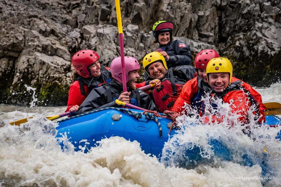 Varmahlíð: East Glacial River Whitewater Rafting - The 20-minute riverside break