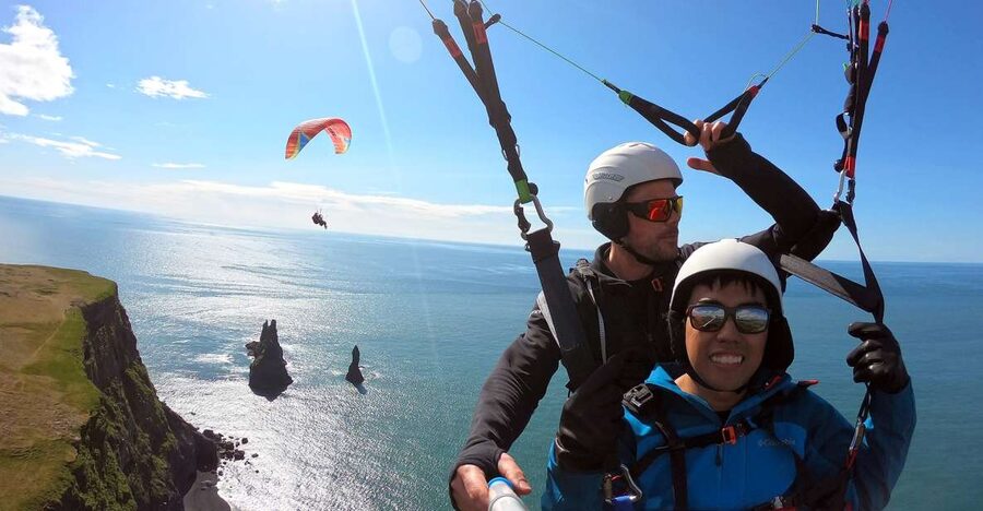 Vík: Paragliding Tandem Flight - The one-hour plan, step by step
