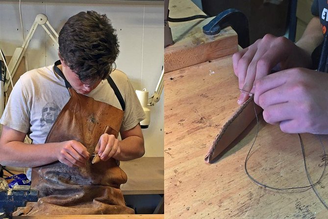 Viking Knife–Making Workshop in Reykjavik - Sanding, polishing, and the leather sheath