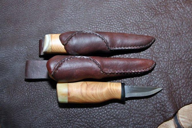 Viking Knife–Making Workshop in Reykjavik - Choosing and shaping the handle