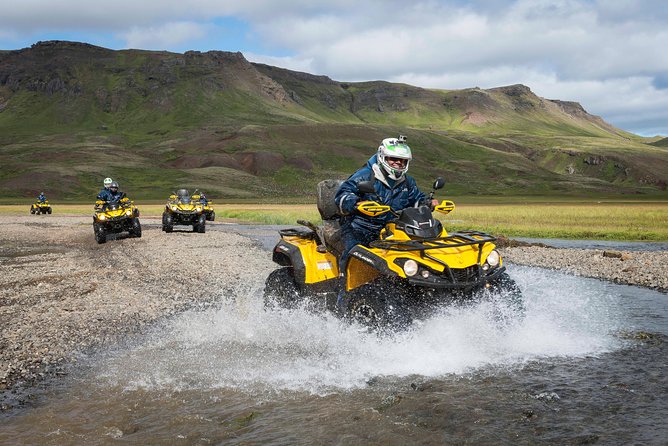 Volcanic Springs ATV adventure from Reykjavik - The gear is a real part of the value