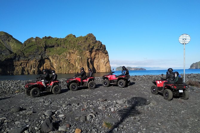 Volcano ATV Tour - Prestvik Beach and the Pelagus shipwreck