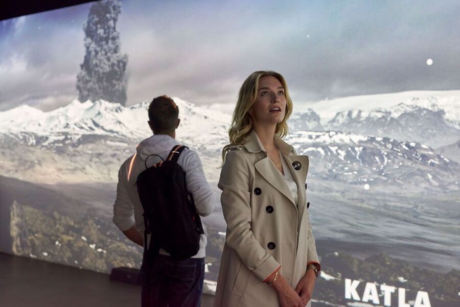 Volcano Exhibition and Cinema - Lava Centre Iceland - The Magma Learning Center shows how volcanoes take shape
