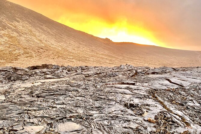 Volcano Hike and Blue Lagoon Including Admission Small Group Tour - Walking on Iceland’s newest volcanic ground