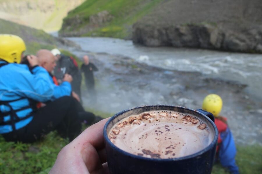 West Glacial River Family Rafting - From Bakkaflöt to the River