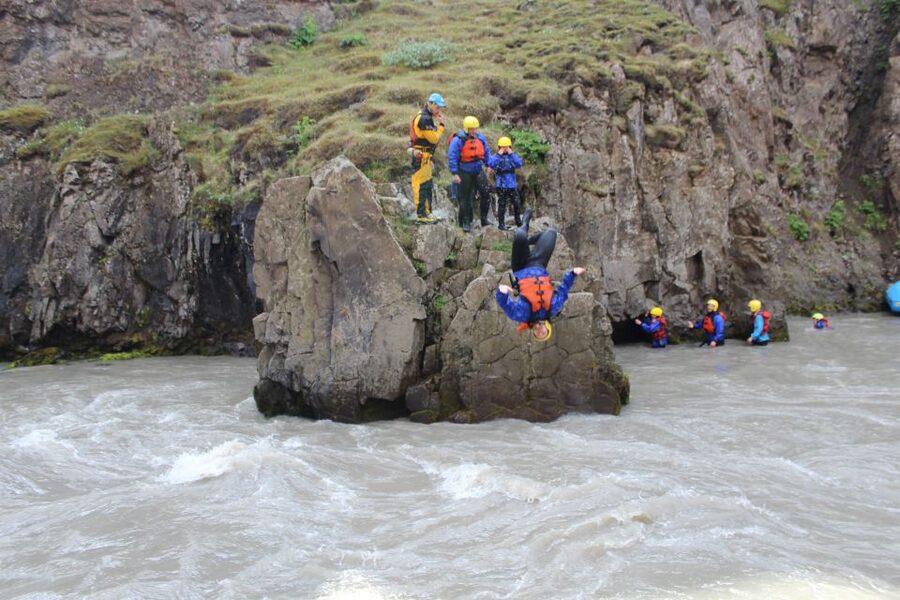 West Glacial River Family Rafting - The Geothermal Hot Chocolate Stop